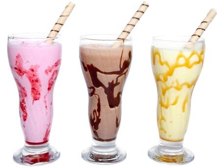 cum să faci un milkshake cu înghețată