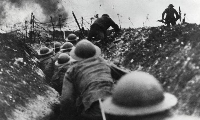 Primul război mondial care a luptat cu cine